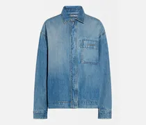 The De-nîmes Denim Shirt - Blue/Tabac