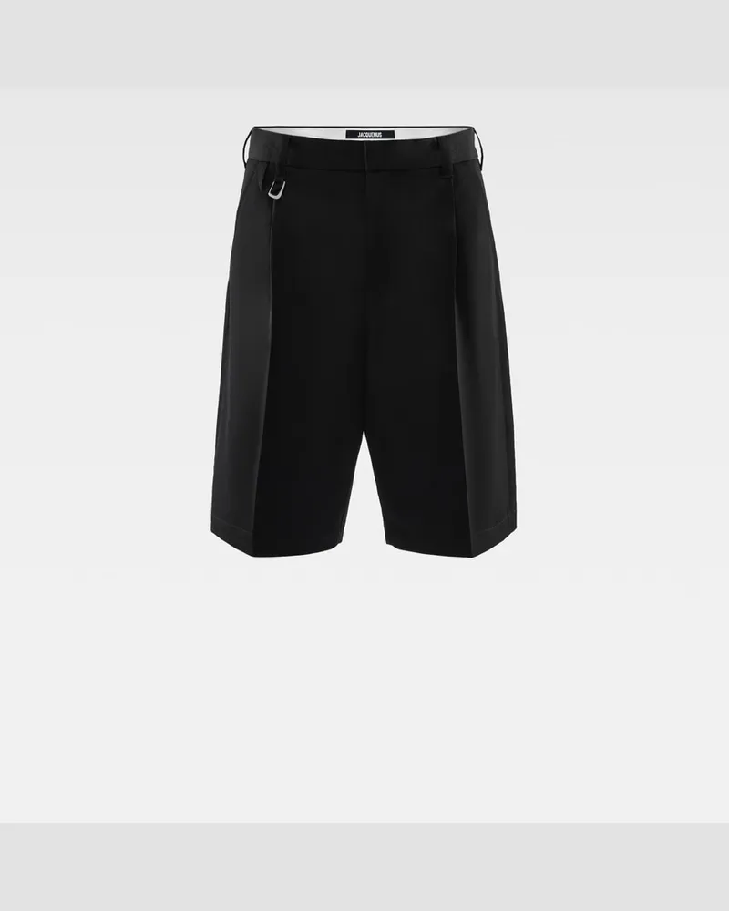Jacquemus The Melo Shorts - Black Black