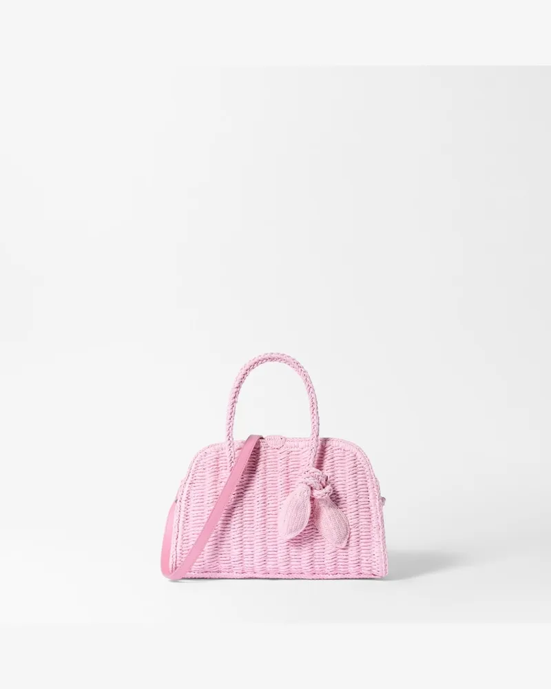 Jacquemus The Small Raffia Turismo - Light Pink - Summer Collection Light