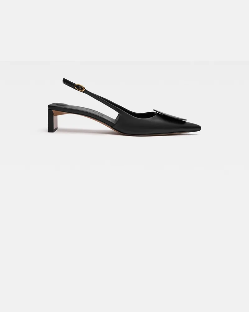 Jacquemus Les Slingbacks Duelo Basses - Black Black