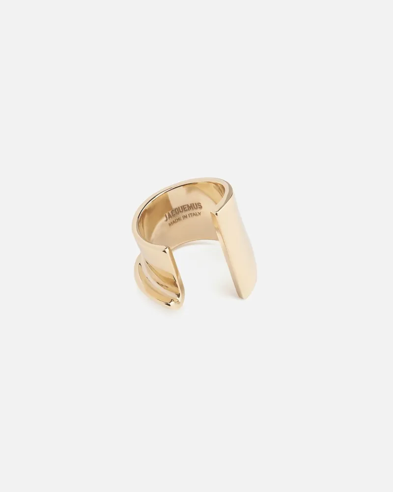 Jacquemus The J Ring - Light Gold Light