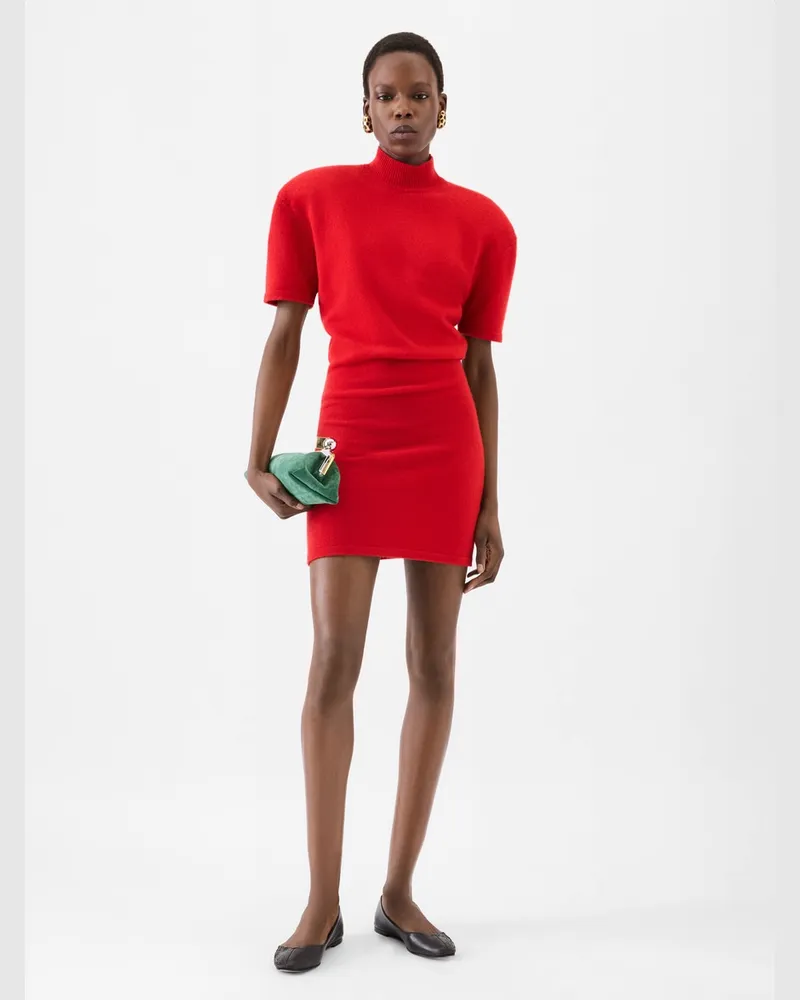 Jacquemus The Castagna Knit Dress - Red Red