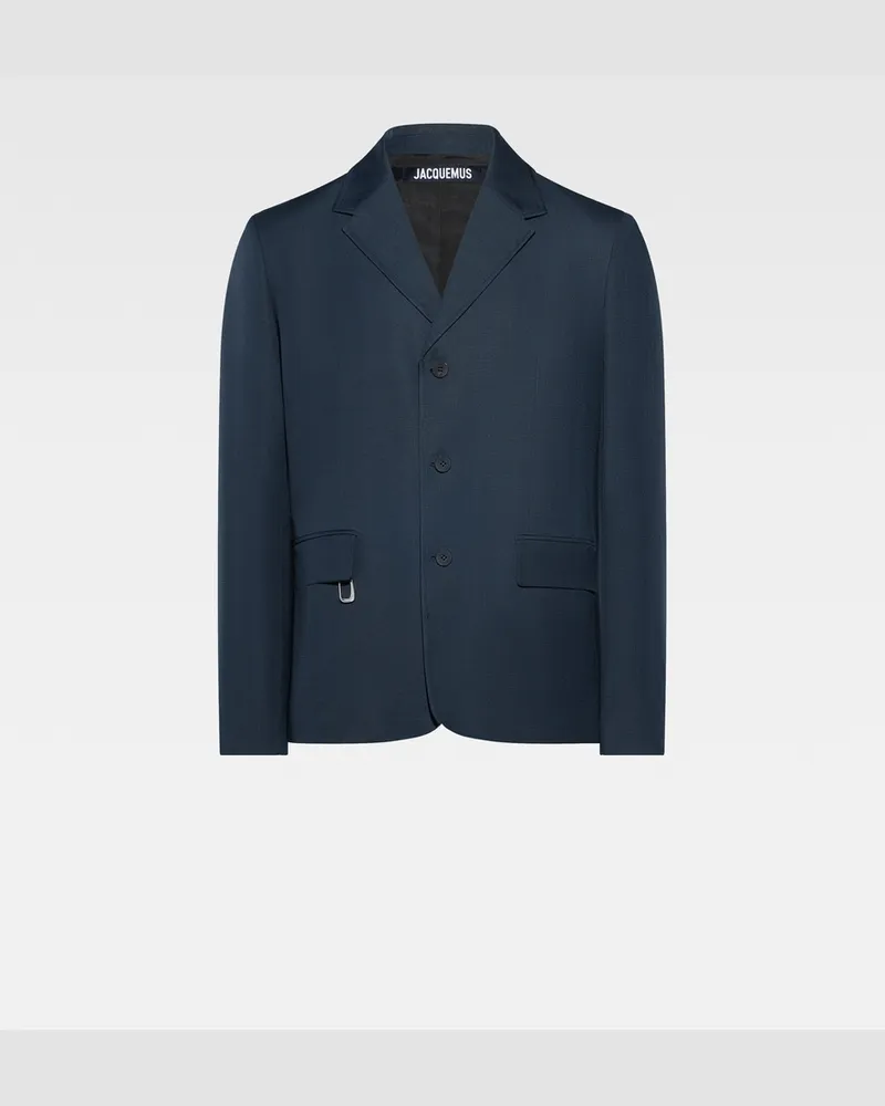 Jacquemus The Cabri Jacket - Dark Navy Dark