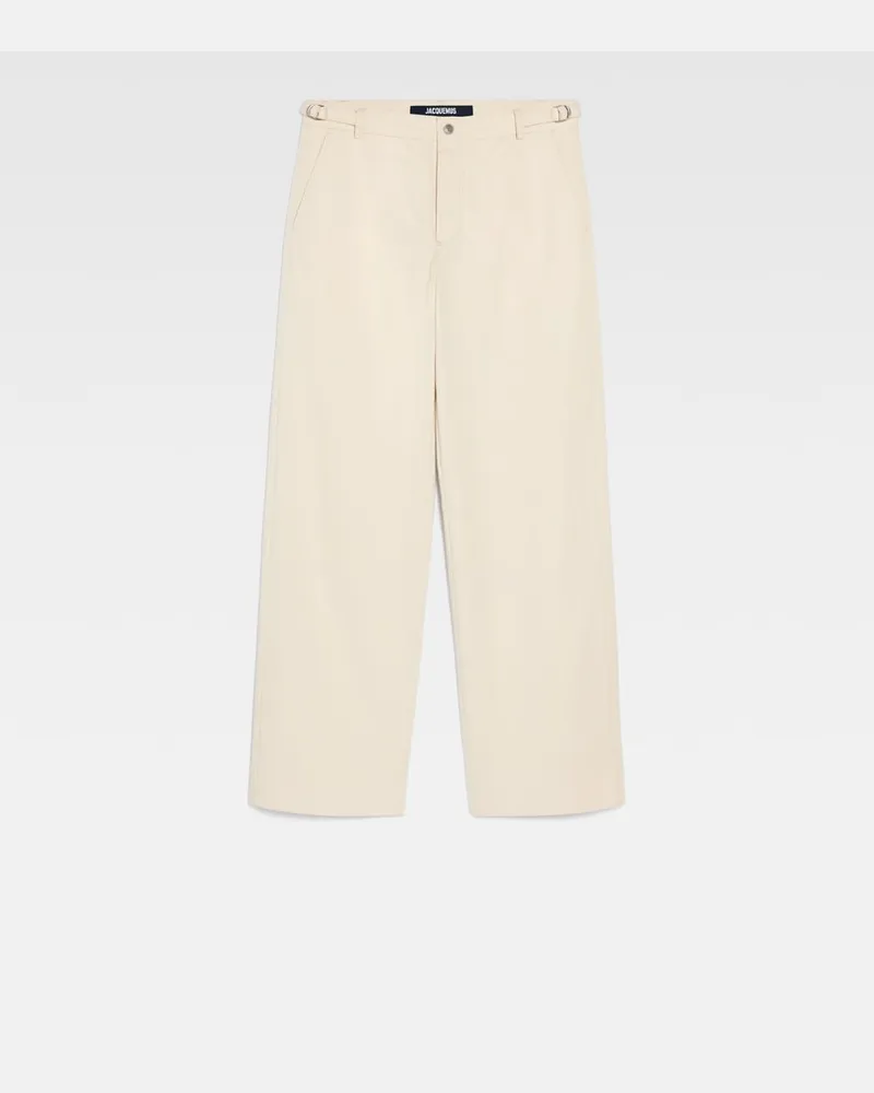 Jacquemus The Jean Pants - Beige Beige