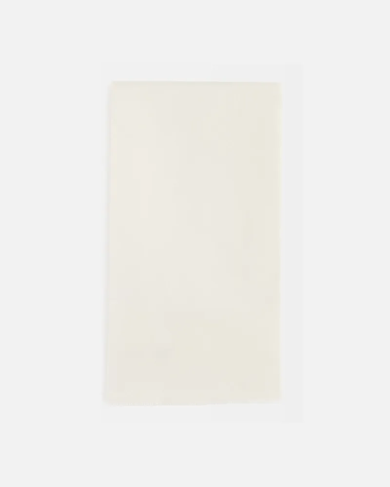 Jacquemus Der Cachemiro Schal - Weiß Cremeweiß