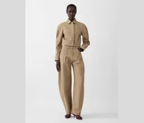 The Ovalo Cargo Jacket - Beige