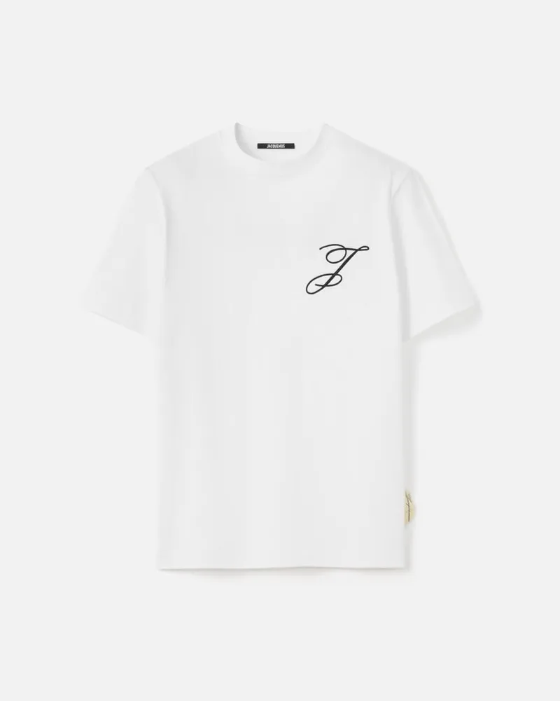 Jacquemus Das Logo T-Shirt - Weiß Weiß