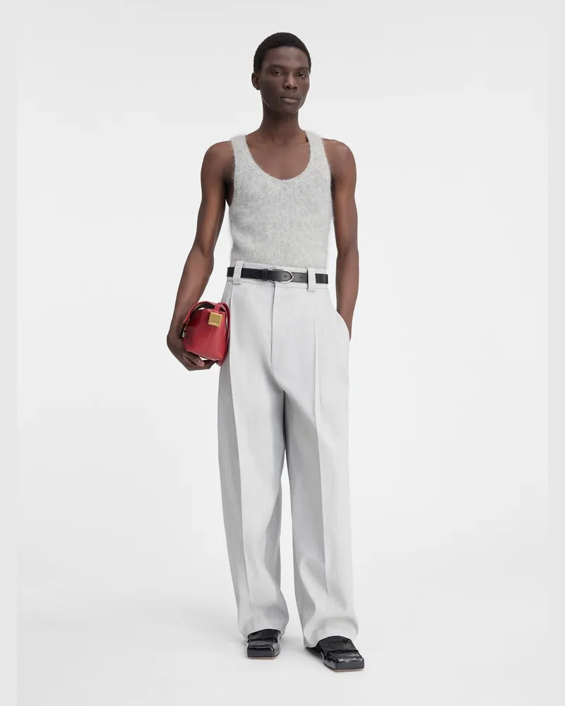 Jacquemus The Marzio Pants - Light Grey Light