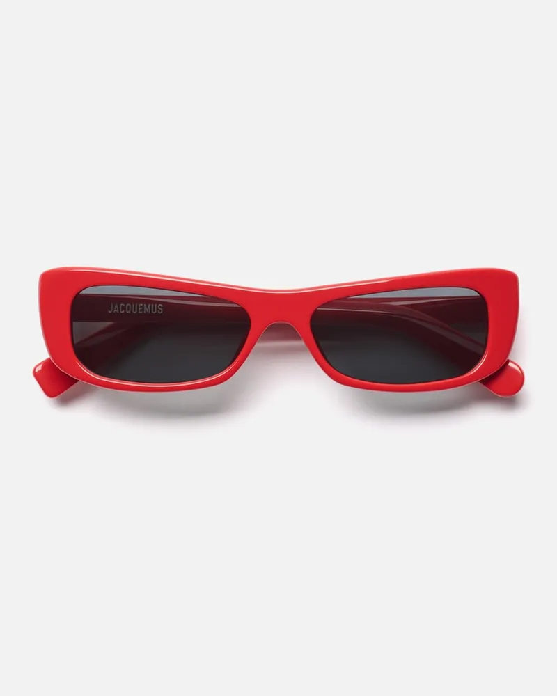 Jacquemus The Capri Sunglasses - Red Red