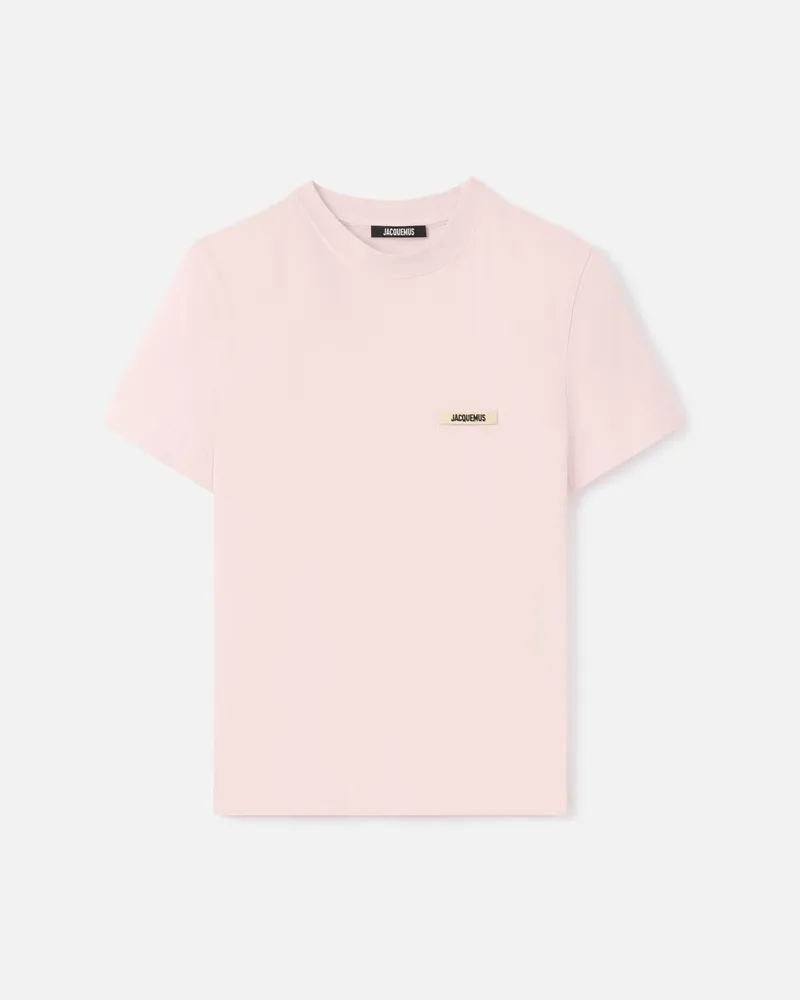 Jacquemus The Gros Grain Short-sleeve T-shirt - Pink Pink