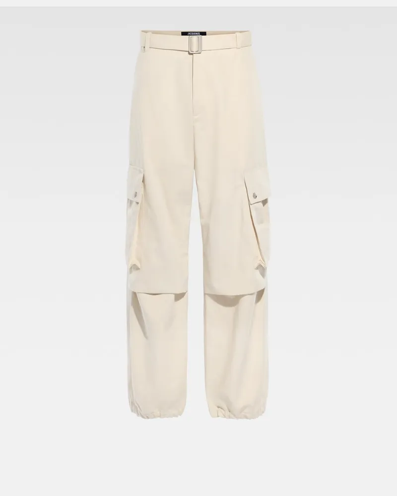 Jacquemus The Cargo Pants - Beige Beige
