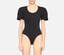 The Ovalo Bodysuit - Black