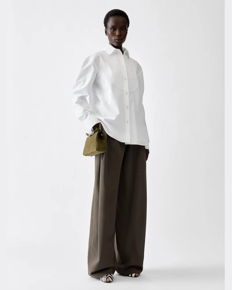 Jacquemus Das Citta Hemd - Weiß Weiß