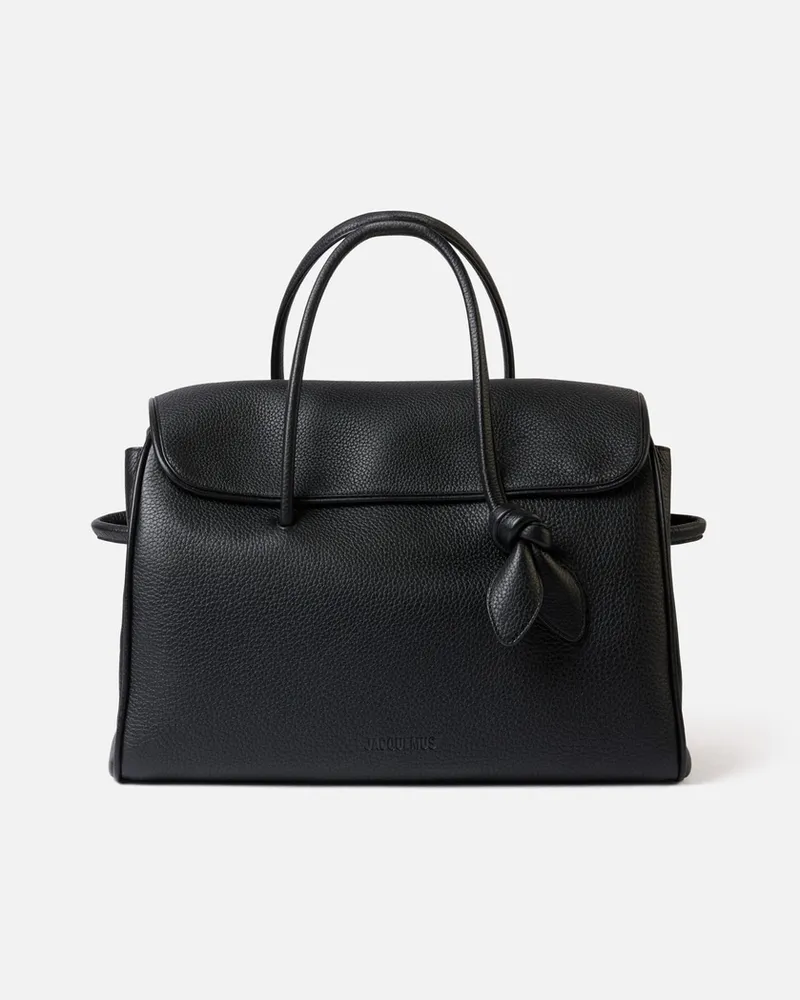 Jacquemus The Turismo Shopper Bag - Black Black