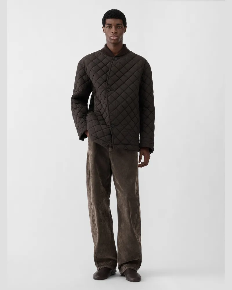 Jacquemus The Bastide Jacket - Dark Brown Dark