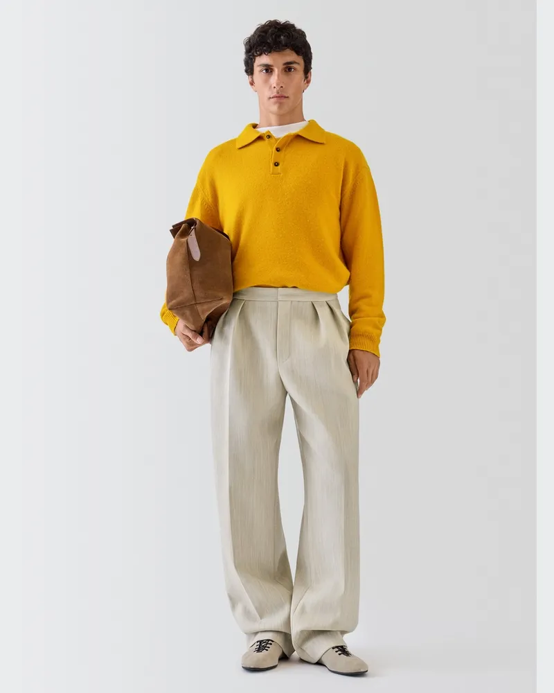 Jacquemus Die Citta Hose - Beige Hellbeige