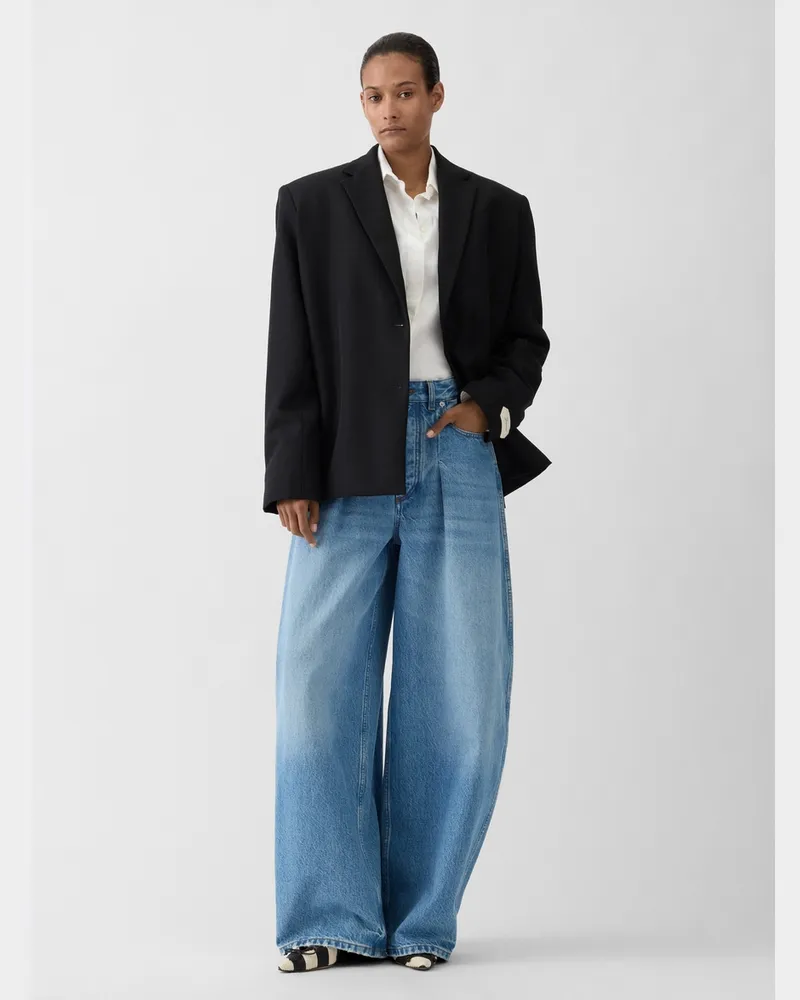 Jacquemus Le De-Nîmes Ovalo - Blau/Tabac Blau