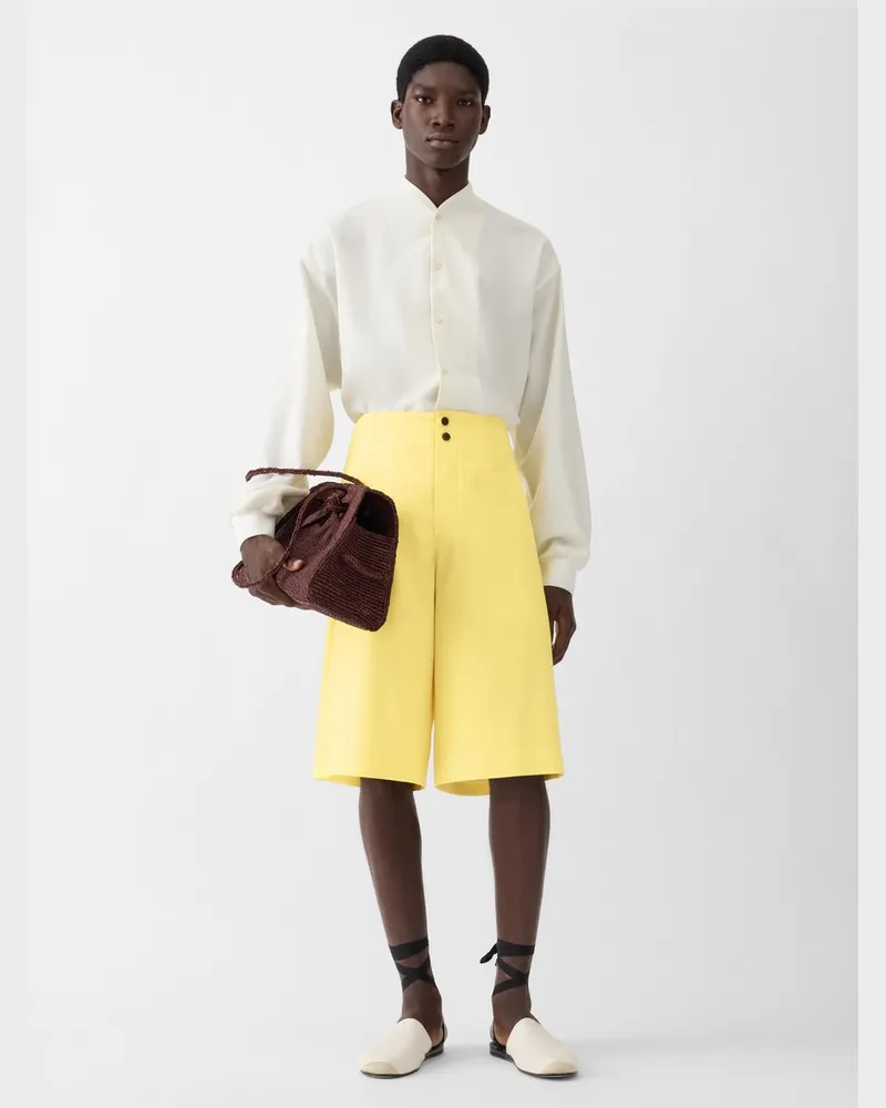 Jacquemus The Moisson Shorts - Yellow Yellow