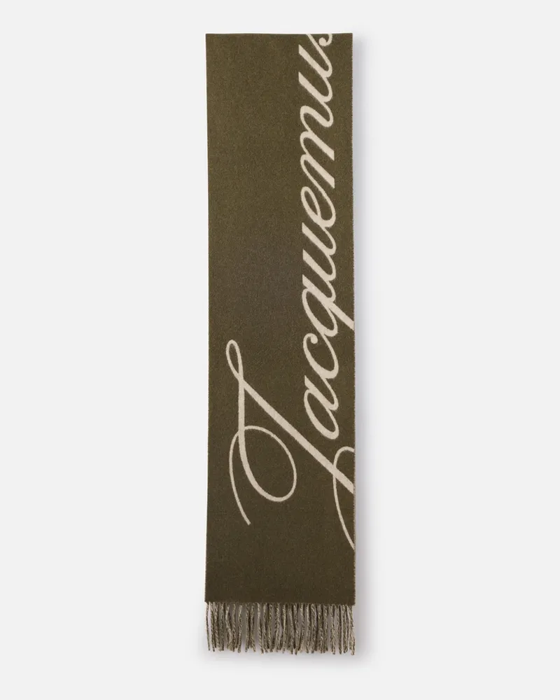 Jacquemus The Atelier Scarf - Khaki Khaki