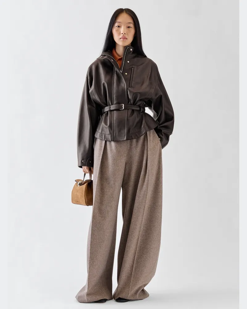 Jacquemus Die Ciro Jacke - Dark Braun Dark