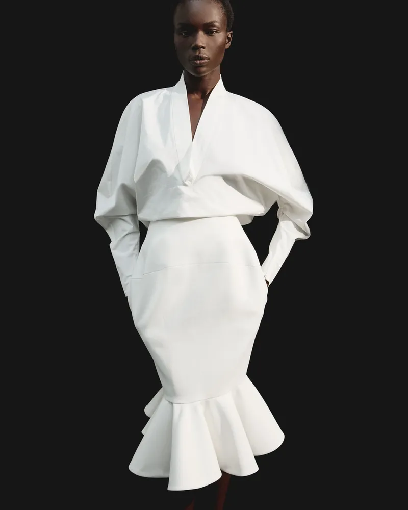 Jacquemus Die Colombe Bluse - Weiß Weiß