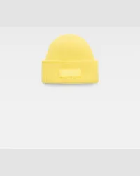 Jacquemus The Gros Grain Beanie - Yellow Yellow