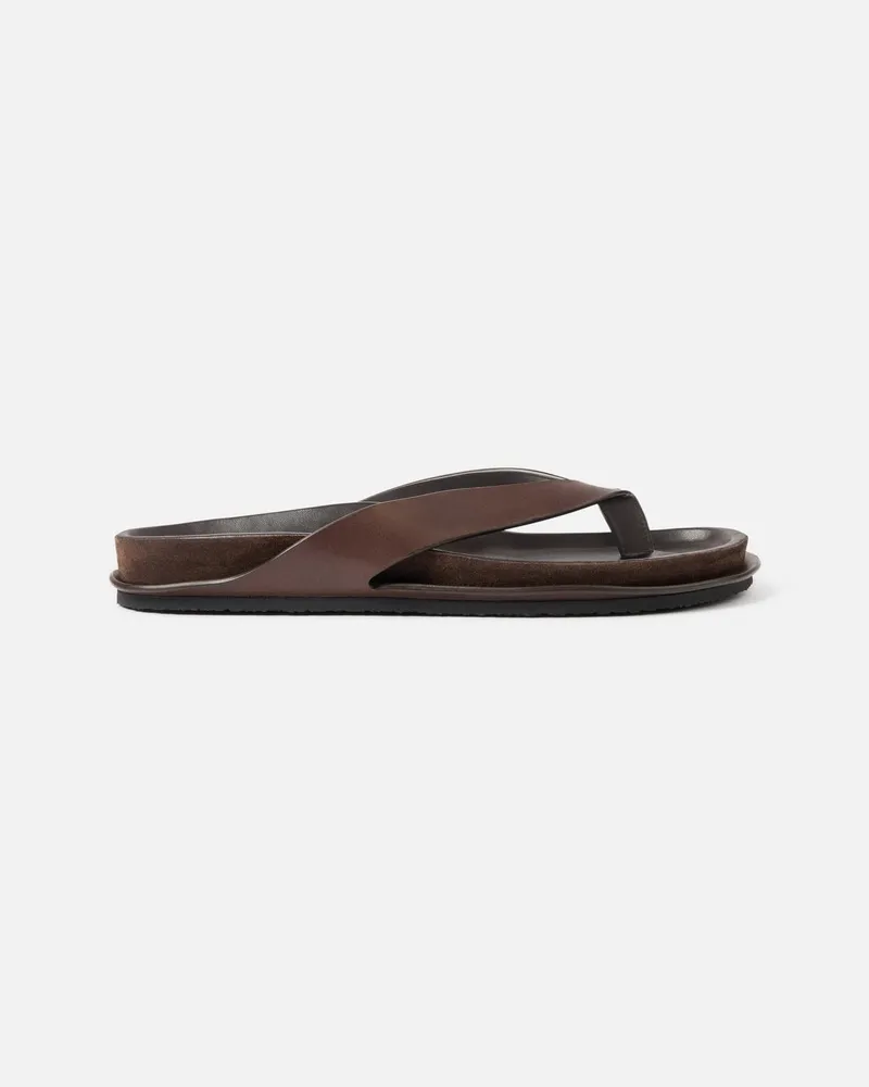 Jacquemus The Tatanes - Dark Brown Dark