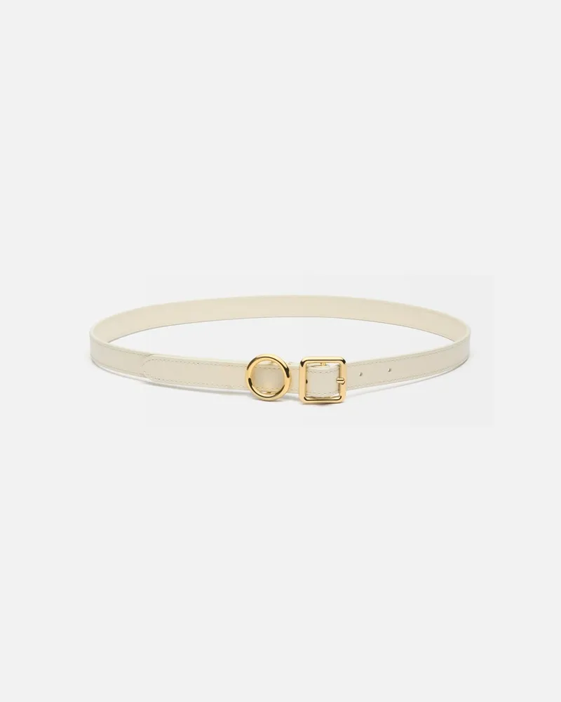 Jacquemus Der Schmale Regalo Gürtel - Light Weiß Light