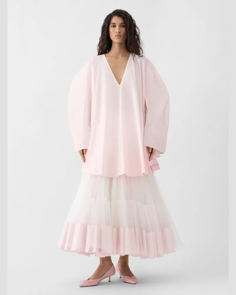 Jacquemus La Robe Paysan - Rosa Hellrosa