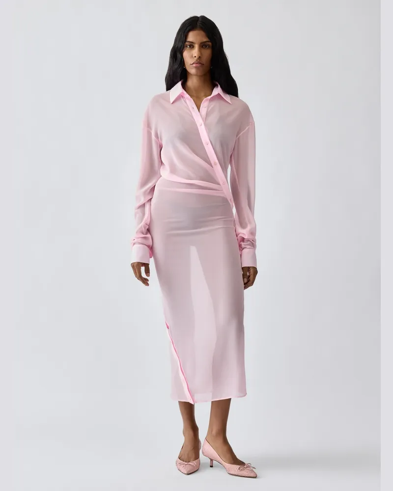 Jacquemus The Paréo Dress - Light Pink Light