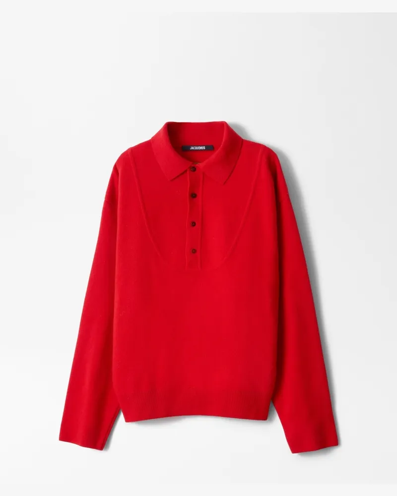 Jacquemus Der Pallone Pullover - Rot Rot