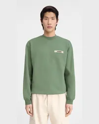 Jacquemus The Gros Grain Sweatshirt - Light Green Light