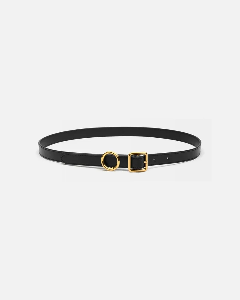 Jacquemus The Thin Regalo Belt - Black Black