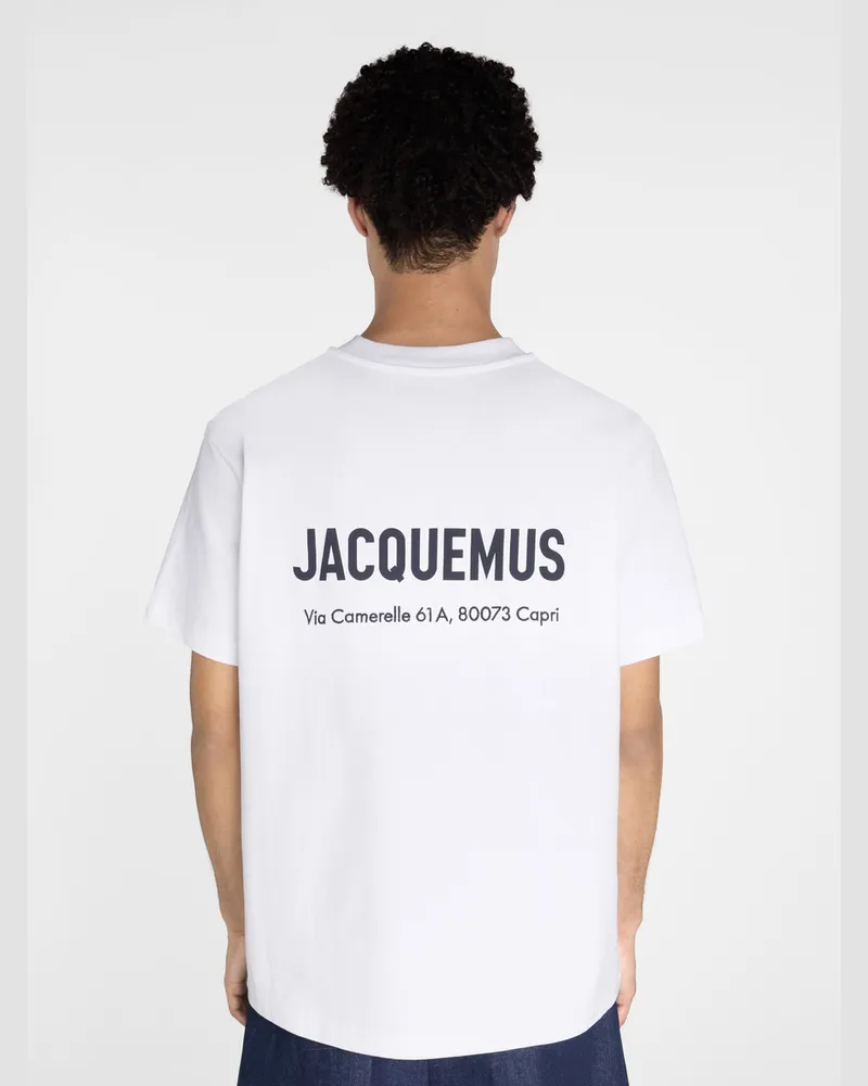 Jacquemus Le T-shirt Adresse Capri - Capri White Capri