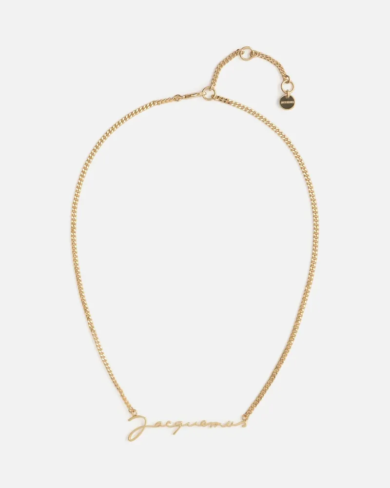Jacquemus The Jacquemus Necklace - Gold Gold