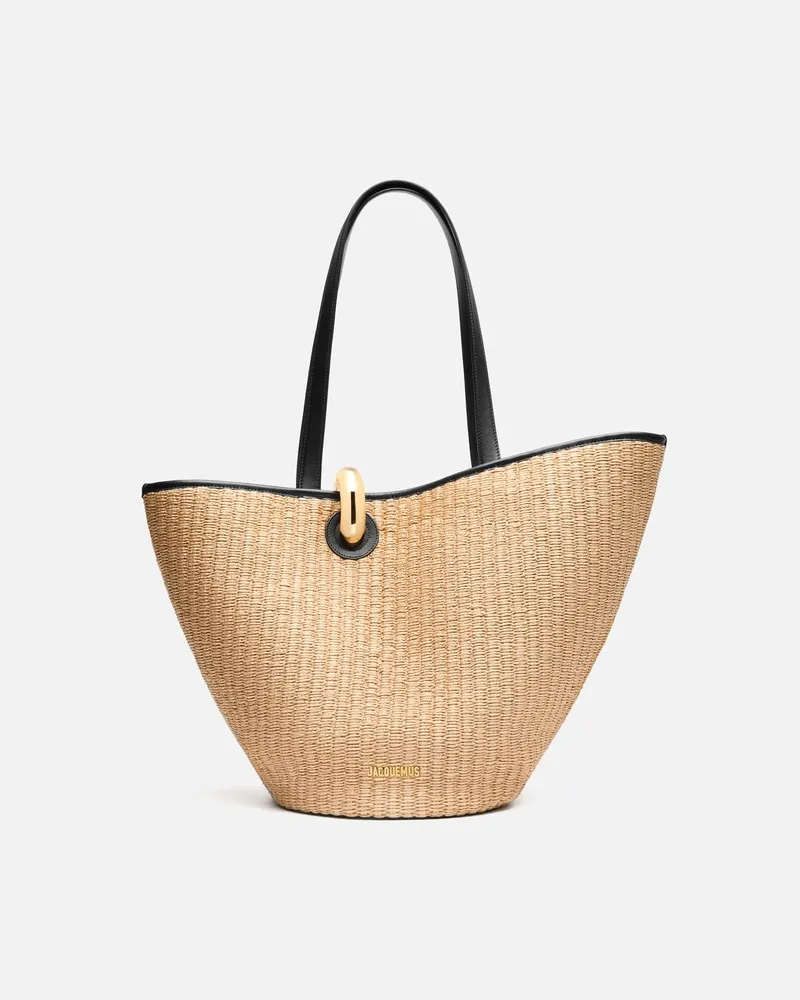 Jacquemus The Bambola - Natural/Black Natural