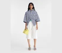 The Pablo Short-sleeve Shirt - & Blue Stripes