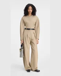 Jacquemus The Ovalo Pants - Beige Beige