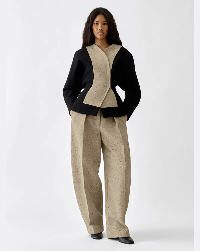 Jacquemus Die Ovalo Hose - Beige Beige