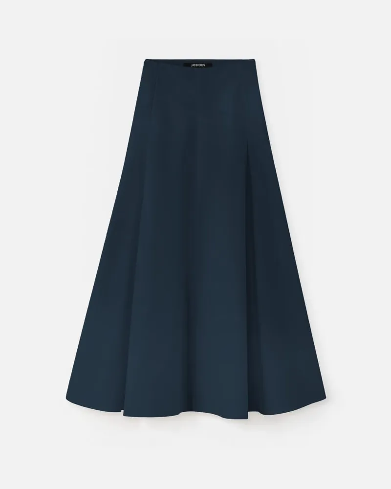 Jacquemus The Triangle Skirt - Dark Navy Dark
