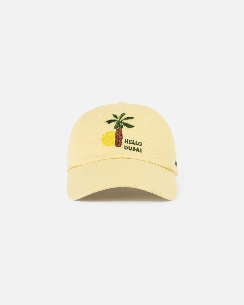 Jacquemus The Hello Dubai Baseball Cap - DUBAI PALM YELLOW Dubai
