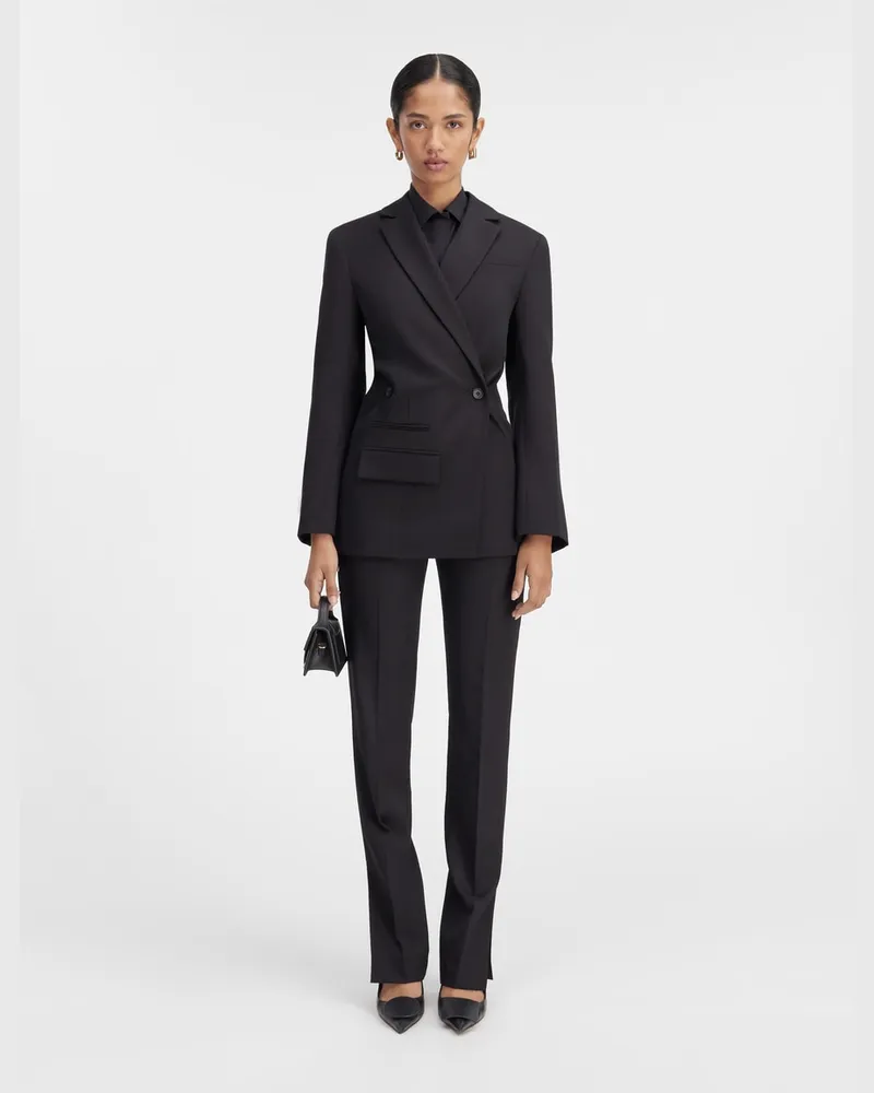 Jacquemus The Tibau Jacket - Black Black