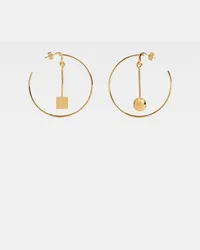 Jacquemus The Nodo Hoops Earrings - Gold Gold