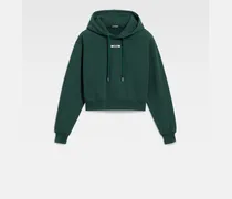 The Gros Grain Hoodie - Dark Green 2