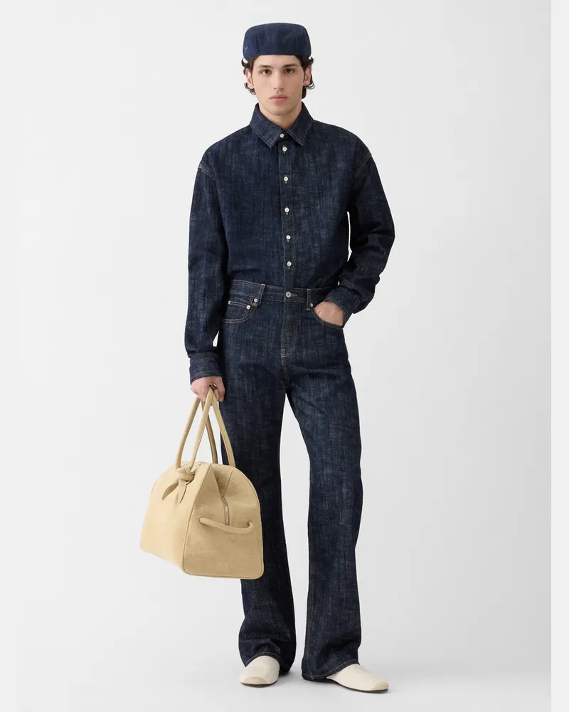 Jacquemus Le De-Nîmes Droit - Marineblau Marineblau