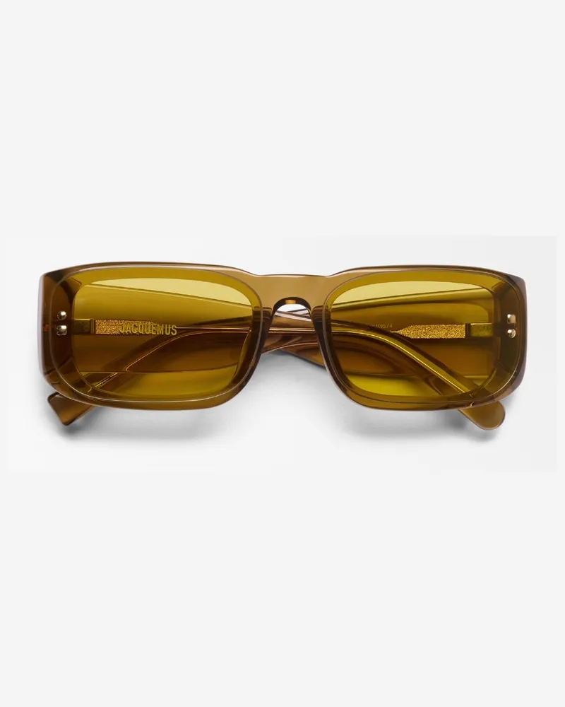 Jacquemus Die Pisco Sonnenbrille - Braun Braun