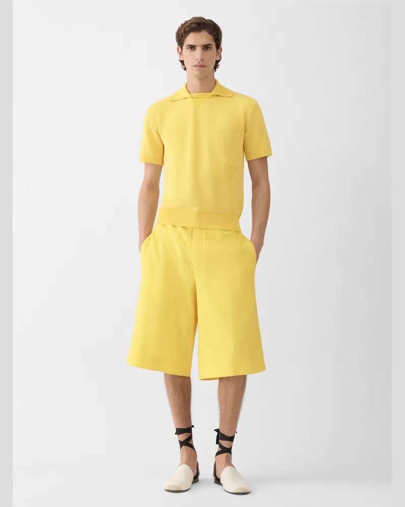 Jacquemus Le Polo Maille J - Gelb Gelb