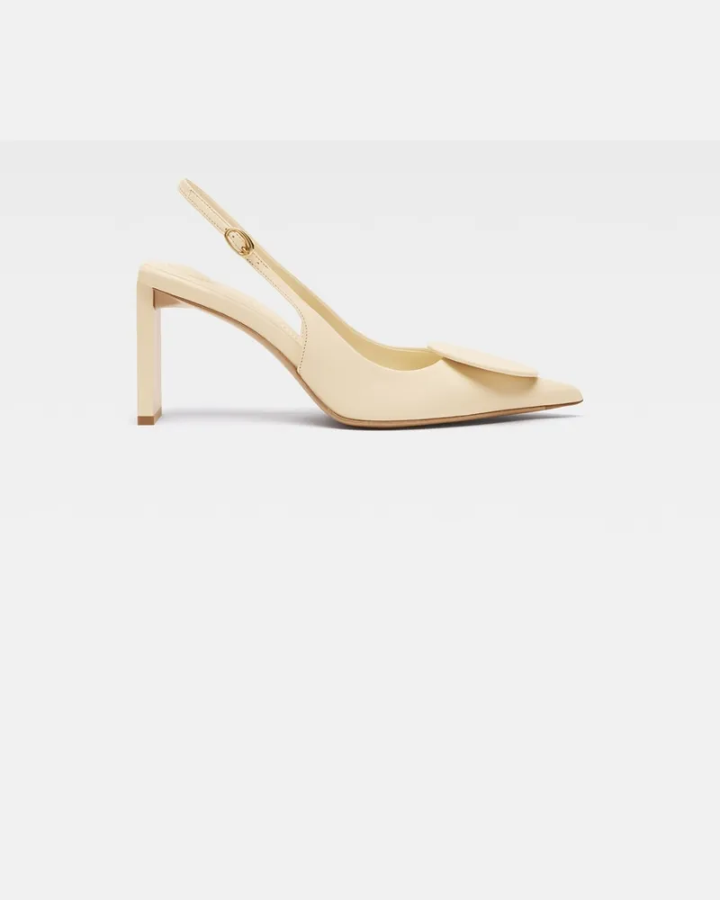 Jacquemus Les Slingbacks Duelo Hautes - Ivory Ivory