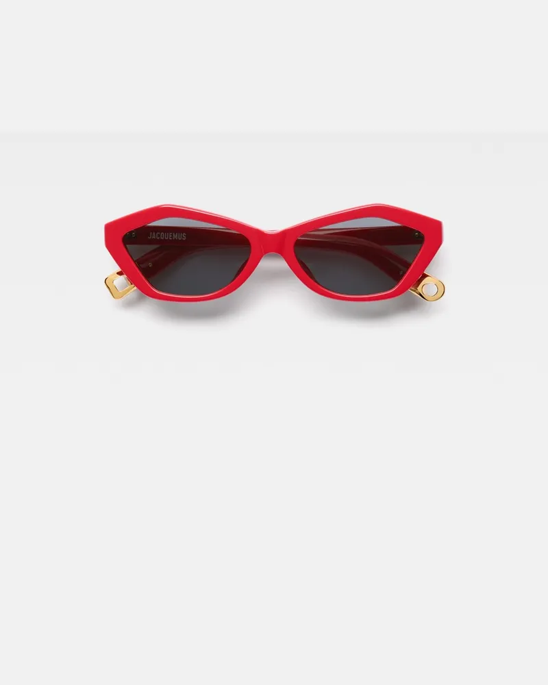 Jacquemus The Bambino Sunglasses - Red Red