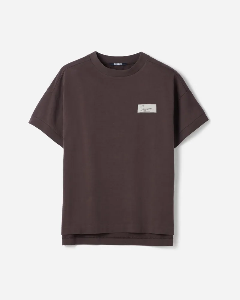 Jacquemus Das Corso T-Shirt - Dark Braun Dark